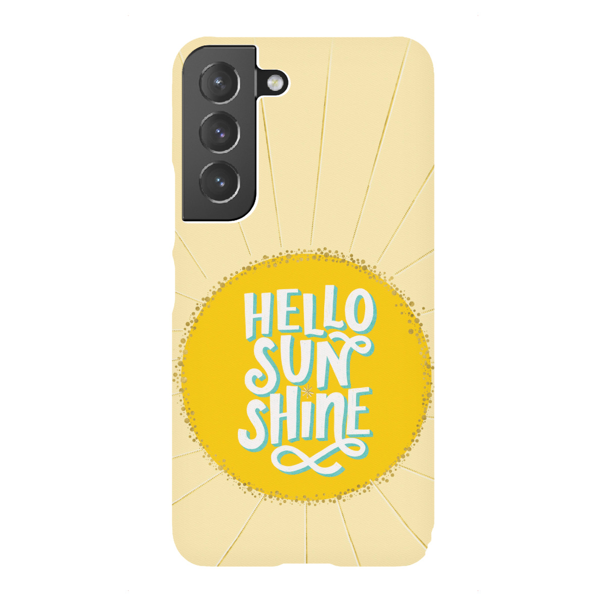 Samsung Galaxy "Hello Sunshine. Sonne im Herzen" Premium-Case Handyhülle artboxONE