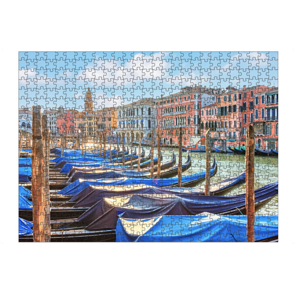 Puzzle Ravensburger "Bunte Stadt Venedig" artboxONE - Städte,Reise,Architektur,Städte / Venedig,Reise / Länder