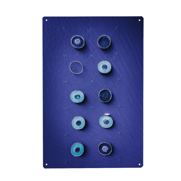 Holzbild "Blue in Blue" artboxONE - Natur,Reise,Reise / Strand und Meer