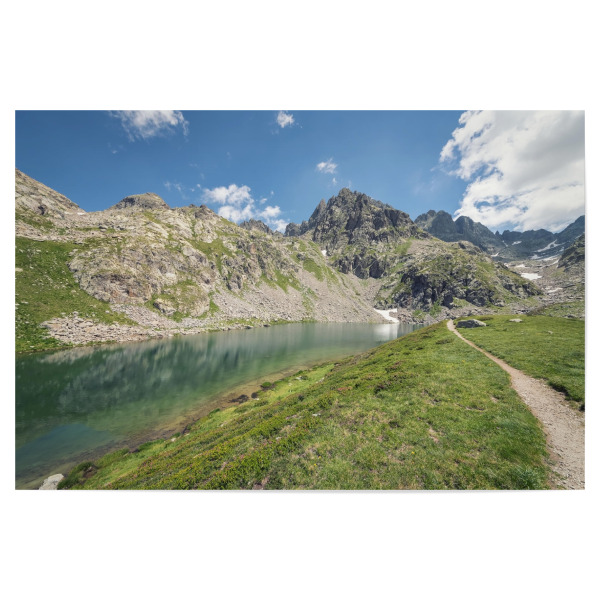 Poster 30x20 cm "Französische Alpenlandschaft" artboxONE - Natur,Reise,Sport,Reise / Länder