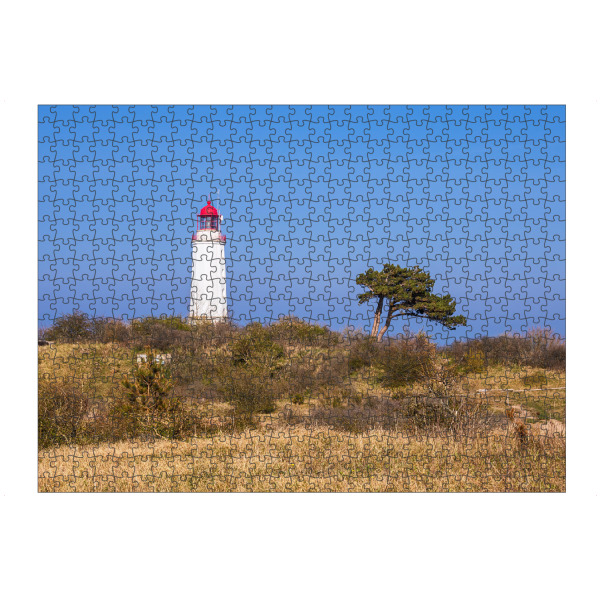 Puzzle Ravensburger "Gras, Baum, Leuchtturm" artboxONE - Natur,Reise,Architektur