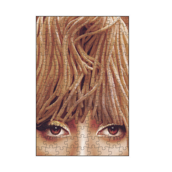 artboxONE Puzzle "This is not pasta girl" artboxONE - Essen & Trinken,Abstrakt,Menschen