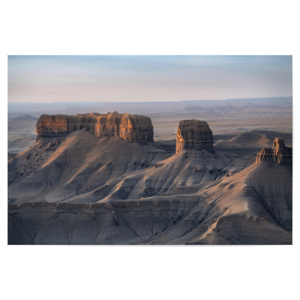 Poster 30x20 cm "Blaues Talgold" artboxONE - Natur,Reise,Reise / Länder,Für Papa