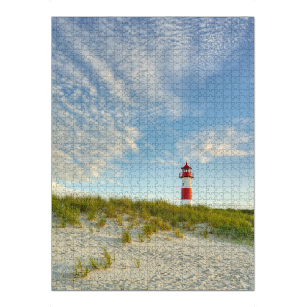 Puzzle Ravensburger "Sylt Leuchtturm List-Ost" artboxONE - Natur,Reise,Reise / Strand und Meer