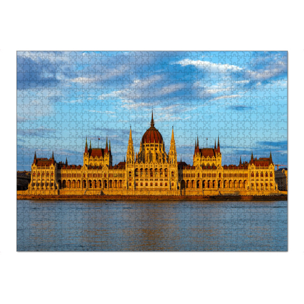 Puzzle Ravensburger "Das Parlamentsgebäude in Budapest" artboxONE - Architektur,Städte / Budapest