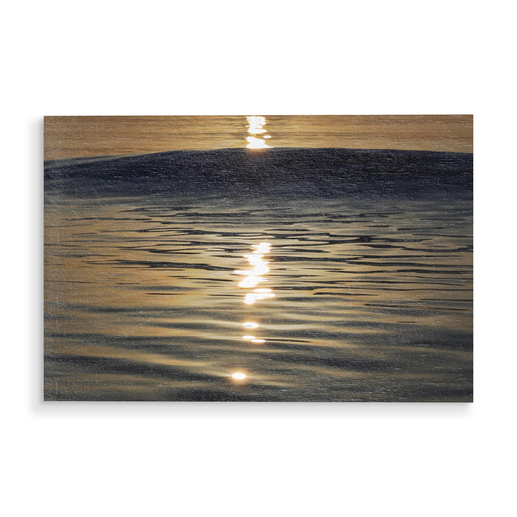 Holzbild "Ostseewellen im Sommer" artboxONE - Natur,Reise,Reise / Strand und Meer