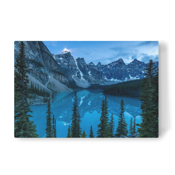 Leinwandbild "Moraine See Rocky Mountains" artboxONE - Natur,Reise