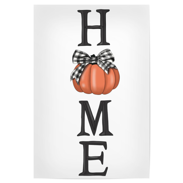 Poster "Startseite Kürbis-Grafikdesign" artboxONE - Abstrakt,Buchstaben,Essen & Trinken / Obst & Gemüse,Festivals,Halloween