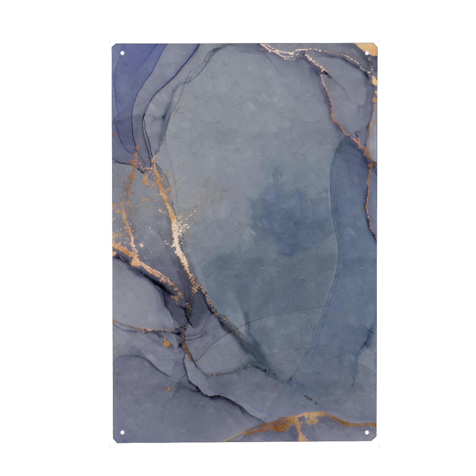 Holzbild "Abstrakte Nacht" artboxONE - Abstrakt - Abstrakt nacht,Nacht,Abstrakt,Gold,Golden
