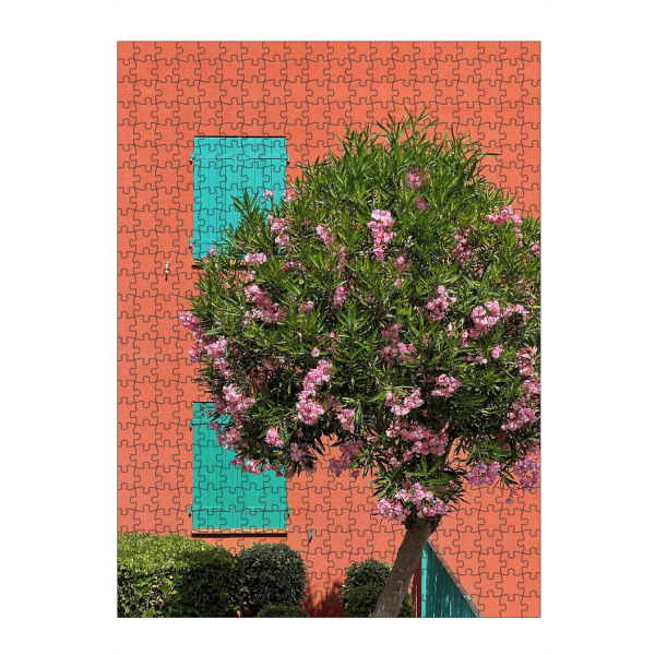 Puzzle Ravensburger "C'est joli" artboxONE - Natur,Reise,Architektur - Südfrankreich,Provence,Côtedazur,Natur,Baum - Bild südfrankreich