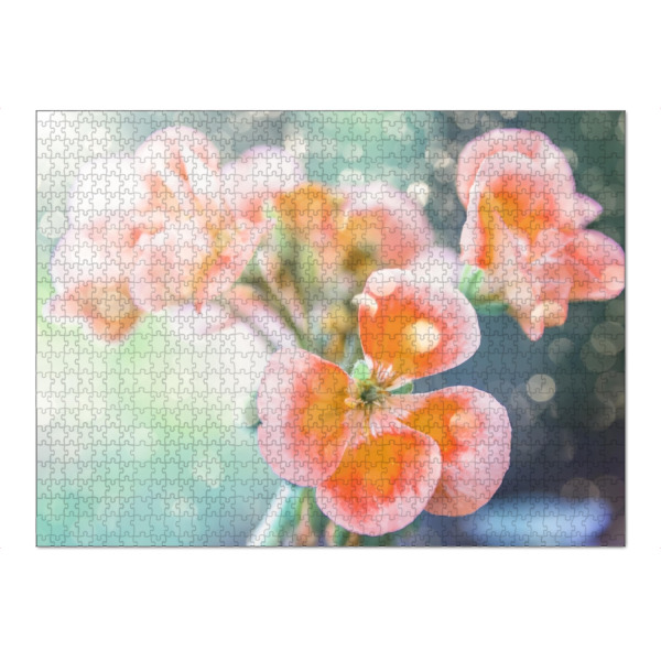 Puzzle Ravensburger "Frühling im Garten" artboxONE - Natur,Floral,Liebe,Für Mama