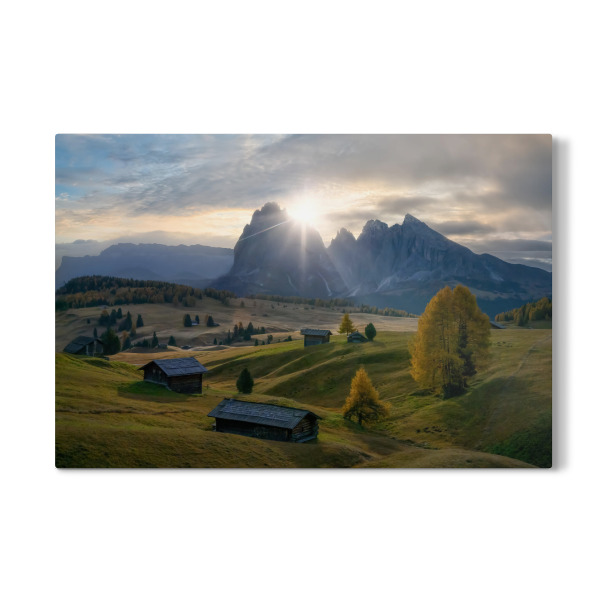 Galerie-Print "First Light auf der Seiser Alm" 30x20 cm artboxONE
