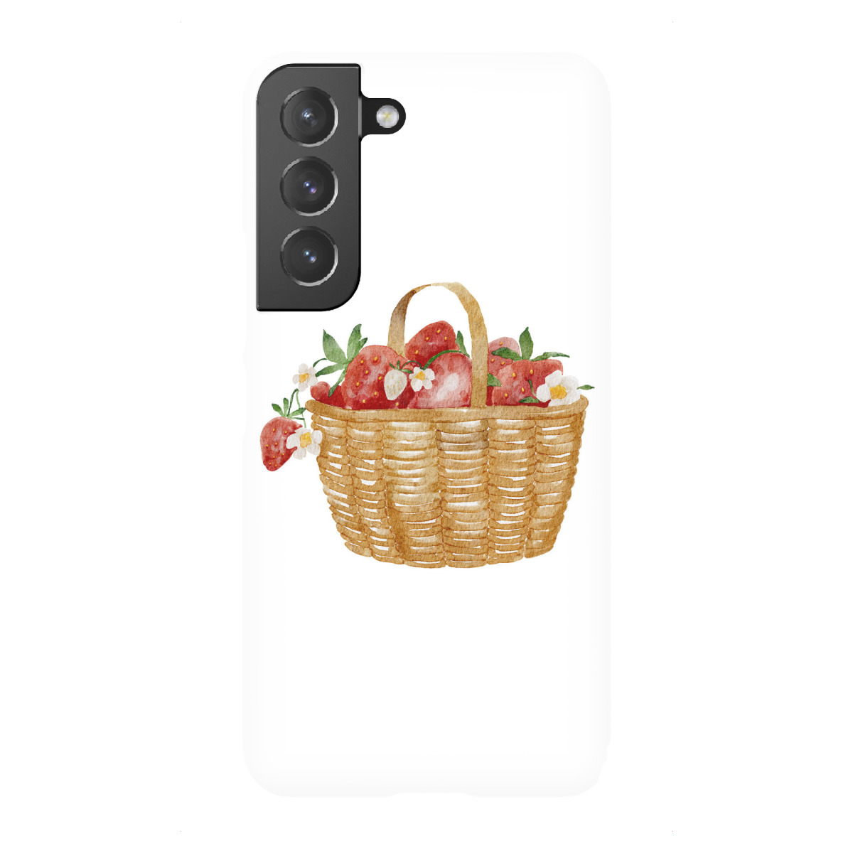 "Korb mit Erdbeeren"für Samsung Galaxy - Premium-Case Handyhülle artboxONE
