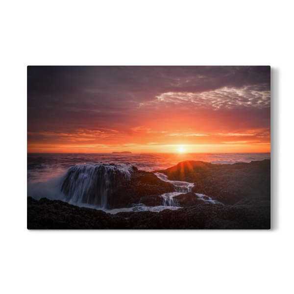 Galerie-Print "Brandung des Feuers in Oregon" 30x20 cm artboxONE