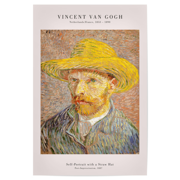 Poster 30x20 cm "Van Gogh - Portrait Duo" artboxONE - Menschen,Männer