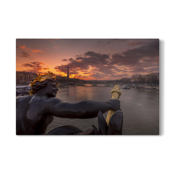 Galerie-Print "Fluss Seine" 30x20 cm artboxONE