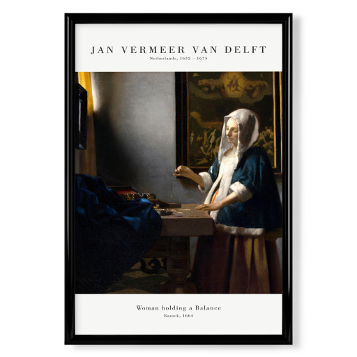 Vermeer - Die Frau mit der Waage