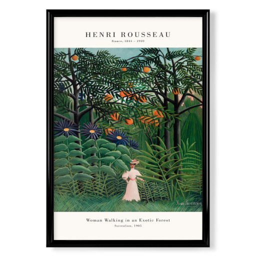 Rousseau - Die Frau im Wald Rousseau - Die Frau im Wald