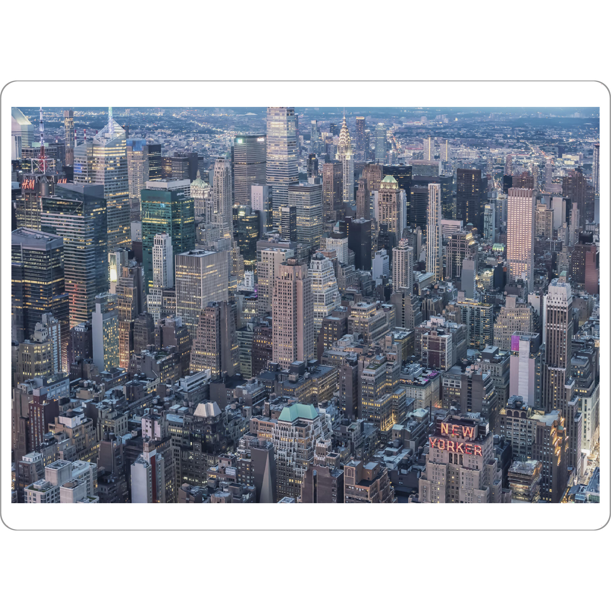 Tischset "Großstadtdschungel" artboxONE - Städte,Städte / New York,Reise,Architektur,Reise / Länder