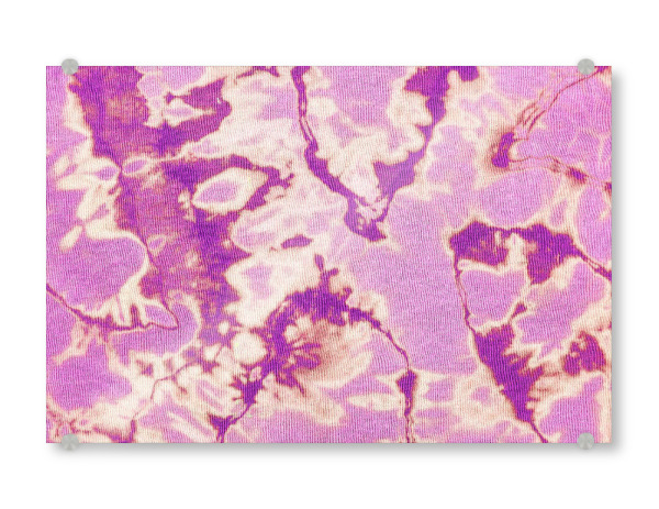 Acrylglasbild "Rosa ethnische Krawattenfarbe" artboxONE - Abstrakt