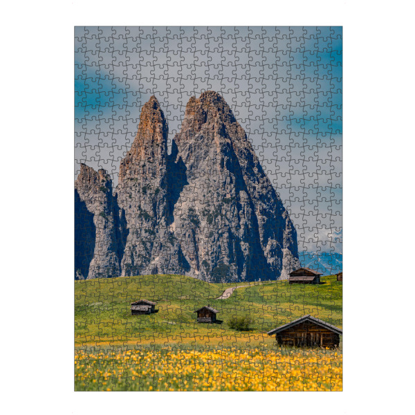 Puzzle Ravensburger "Seiser Alm Dolomiten" artboxONE - Natur,Reise,Reise / Länder