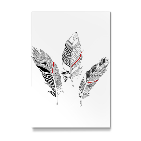 Galerie-Print "Stammes-Federn" 30x20 cm artboxONE