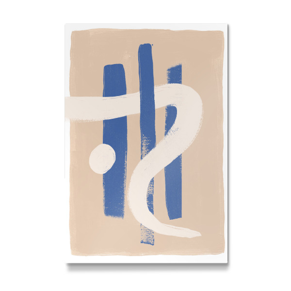 Galerie-Print "Malou Studio - Athina Blue" 30x20 cm artboxONE