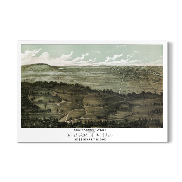 Galerie-Print "Karte von chattanooga missouri" 30x20 cm artboxONE