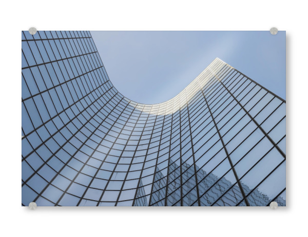 Acrylglasbild "Kurven und Kanten" artboxONE - Städte,Reise,Architektur,Städte / Paris,Reise / Länder