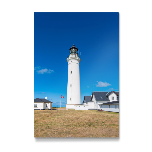Galerie-Print "Wiese, Leuchtturm, Himmel" 30x20 cm artboxONE