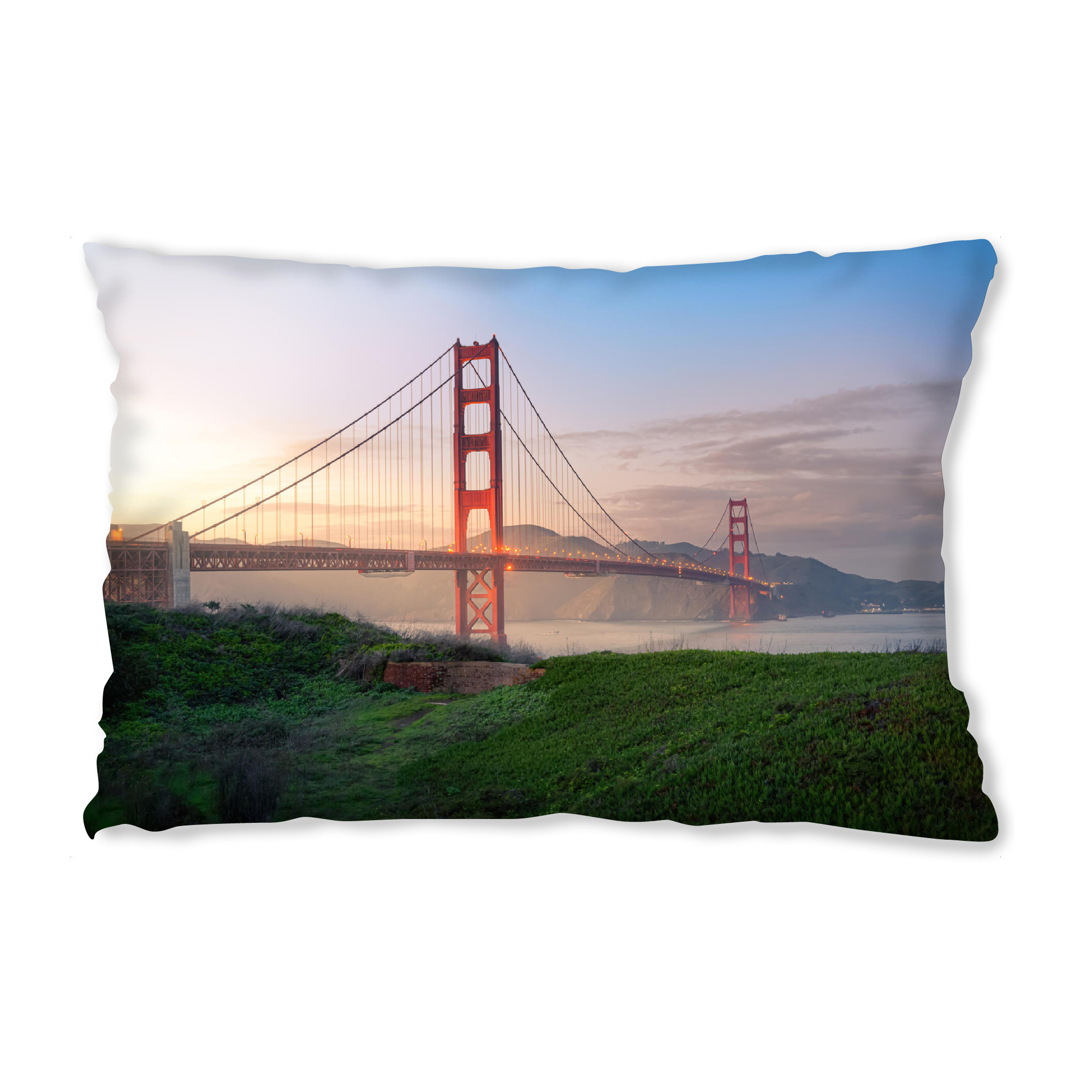 Design-Kissen "Presidio-Ansicht" artboxONE - Städte,Reise,Architektur,Reise / Länder,Städte / San Francisco