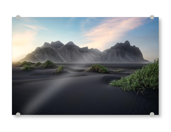 Acrylglasbild "Westrahorn" artboxONE - Natur,Reise,Reise / Länder