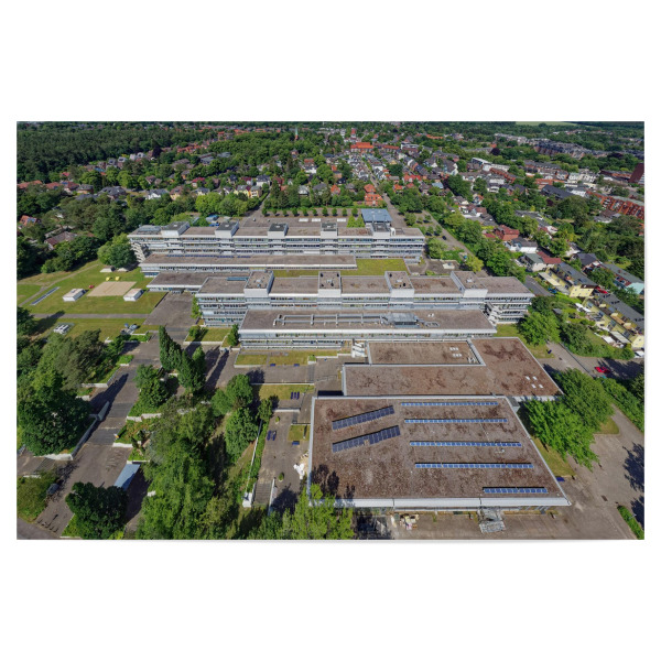 Poster "HAW Hamburg-Bergedorf, Pano" artboxONE - Städte,Städte / Hamburg,Reise,Architektur,Reise / Länder