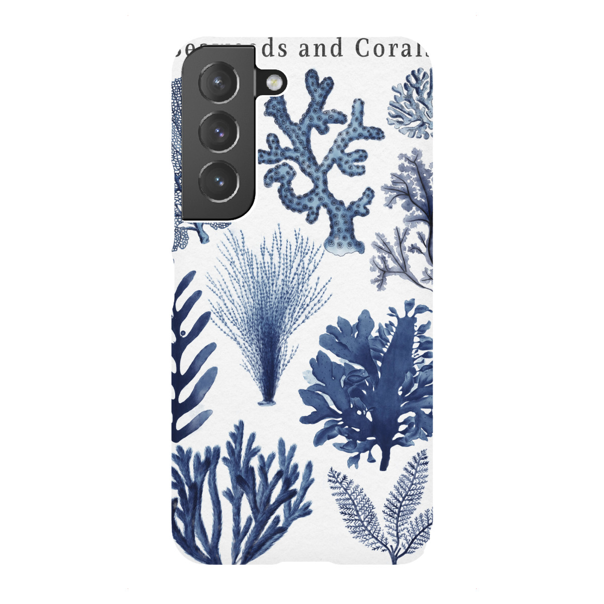 "Algen und Korallen-Sammlung Blau"für Samsung Galaxy - Premium-Case Handyhülle artboxONE