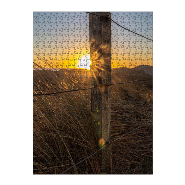 artboxONE Puzzle "Sonnenuntergang in den Dünen" artboxONE - Reise / Strand und Meer