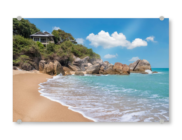Acrylglasbild "Koh Samui-Strand" artboxONE - Natur,Reise,Reise / Strand und Meer,Reise / Asien,Reise / Länder