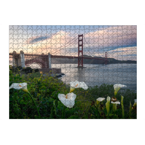 Puzzle Ravensburger "Presidio Frühling" artboxONE - Natur,Reise,Architektur,Reise / Länder,Städte / San Francisco
