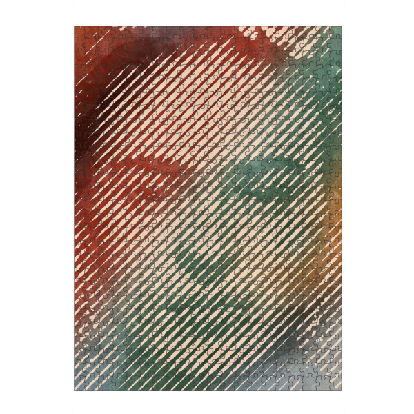 artboxONE Puzzle "Frieda Bunt" artboxONE - Abstrakt,Menschen - Frida,Frida kahlo,Abstrakt,Portrait,Frau,Bunt - Bild frida