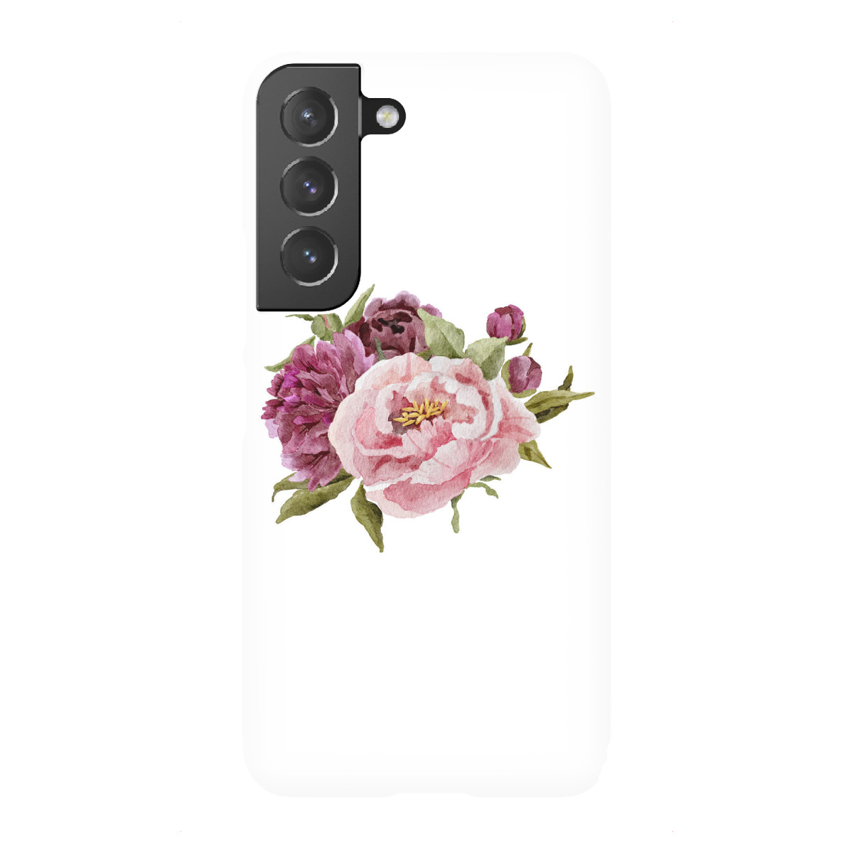 Samsung Galaxy "Aquarell Pfingstrose" Premium-Case Handyhülle artboxONE