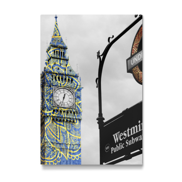 Galerie-Print "Flippiges Wahrzeichen - London" 30x20 cm artboxONE