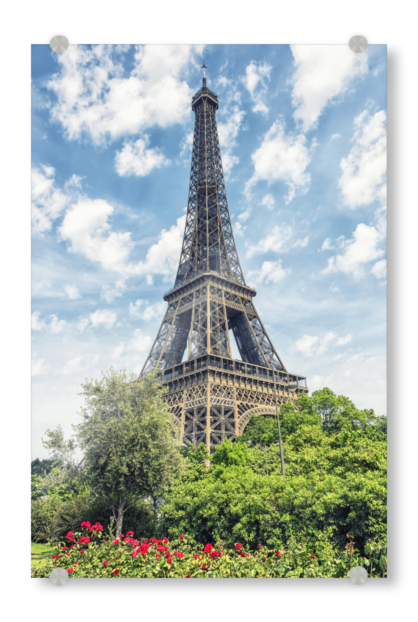 Acrylglasbild "Garten in Paris" artboxONE - Städte,Reise,Architektur,Städte / Paris,Reise / Länder