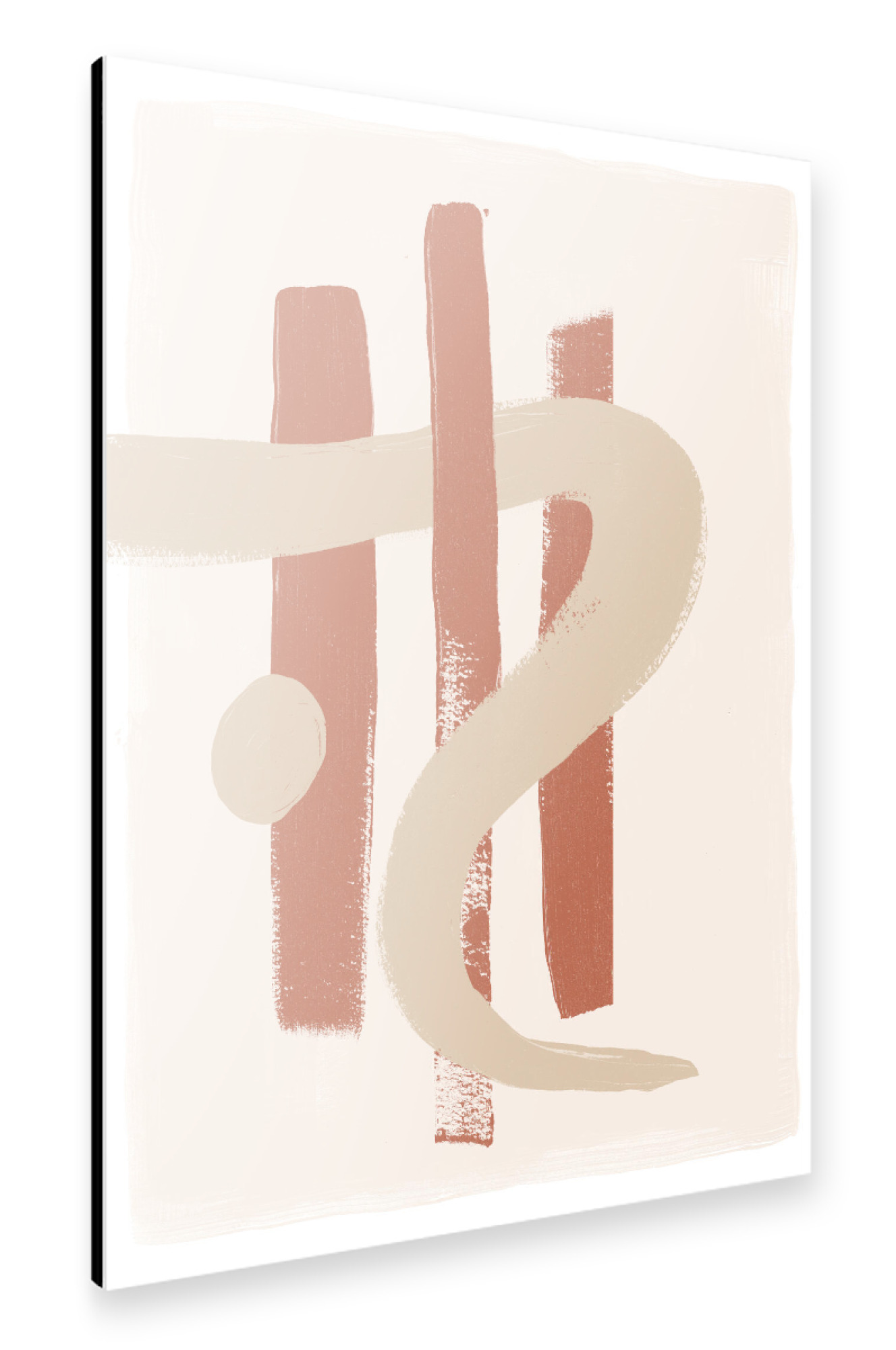Alu-Dibond "Malou Studio - Athina Beige" 30x20 cm artboxONE