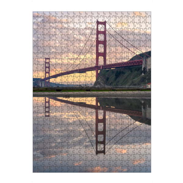 artboxONE Puzzle "Goldener Teich" artboxONE - Städte,Reise,Architektur,Reise / Länder,Städte / San Francisco