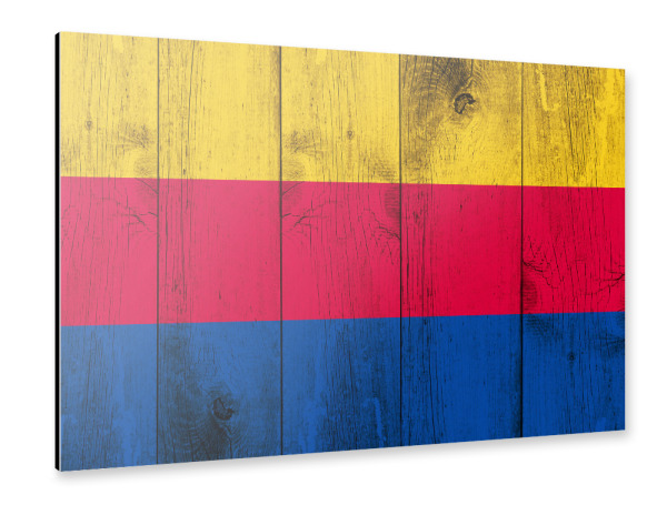 Alu-Dibond "Flagge Nordfriesland" 30x20 cm artboxONE