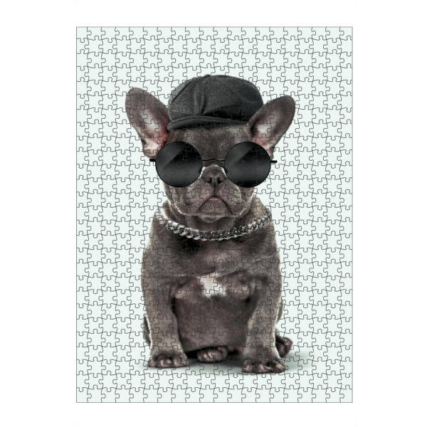 artboxONE Puzzle "Mode-Hund" artboxONE - Tiere,Fashion,Lustig