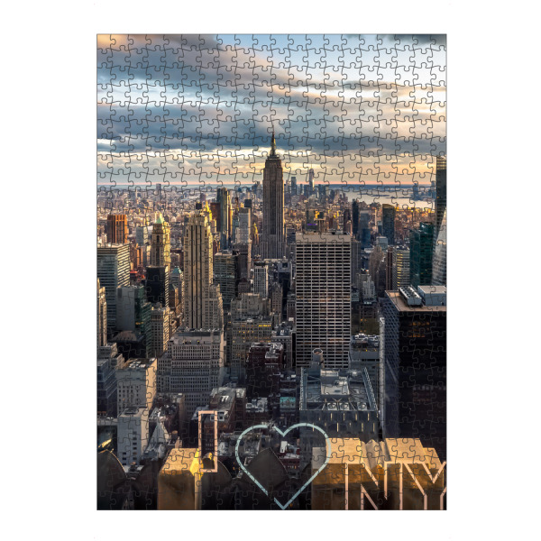 Puzzle Ravensburger "Ich liebe New York" artboxONE - Städte,Städte / New York,Reise,Architektur,Reise / Länder