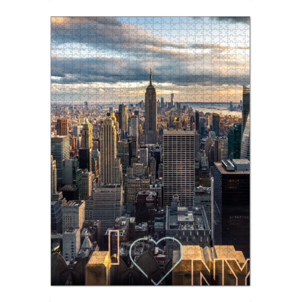 Puzzle Ravensburger "Ich liebe New York" artboxONE - Städte,Städte / New York,Reise,Architektur,Reise / Länder