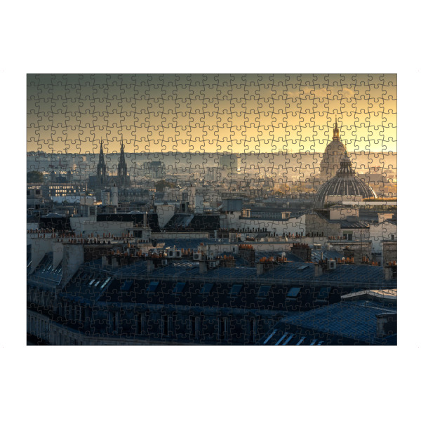 Puzzle Ravensburger "Pariser Morgen" artboxONE - Städte,Reise,Architektur,Städte / Paris,Reise / Länder