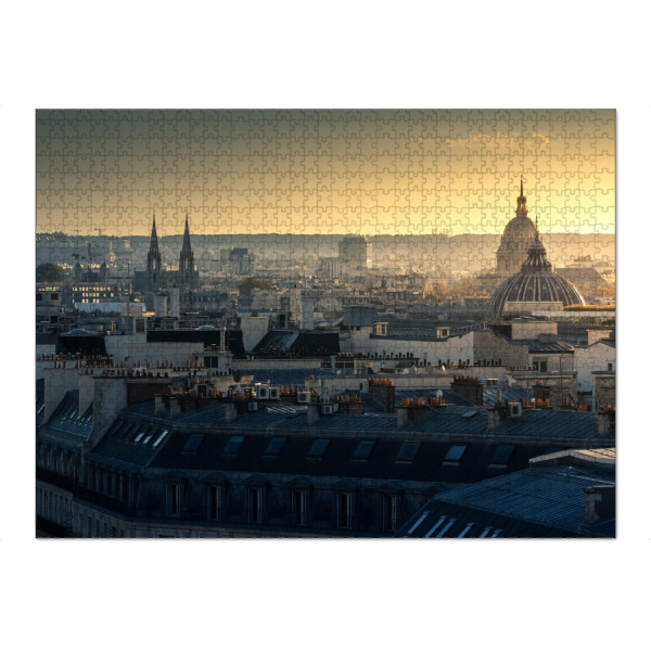 Puzzle Ravensburger "Pariser Morgen" artboxONE - Städte,Reise,Architektur,Städte / Paris,Reise / Länder