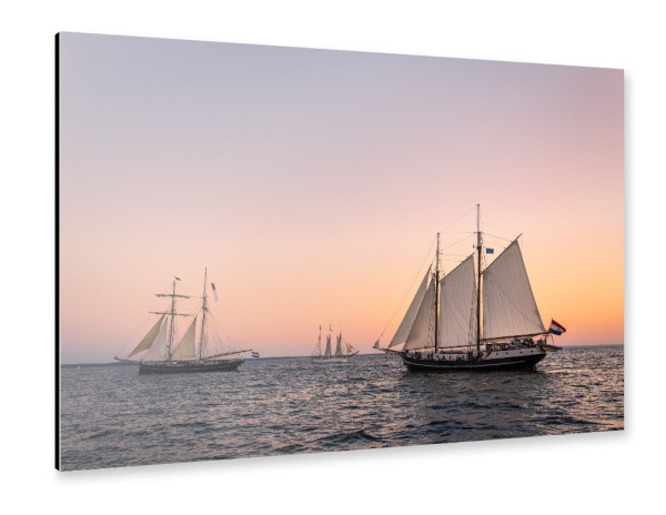 Alu-Dibond "Ostsee, Windjammer, Himmel" 30x20 cm artboxONE